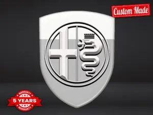 Alfa Romeo Etichetta Adesiva Resistente Pregiata Professionale
